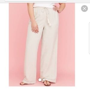 Lane Bryant Linen Pants